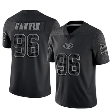 Youth Nike San Francisco 49ers Jonathan Garvin Black Reflective Jersey - Limited
