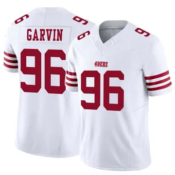 Youth Nike San Francisco 49ers Jonathan Garvin White Vapor F.U.S.E. Jersey - Limited