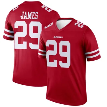 Youth Nike San Francisco 49ers Jordan James Scarlet Jersey - Legend