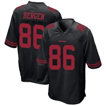 Youth Nike San Francisco 49ers Junior Bergen Black Alternate Jersey - Game