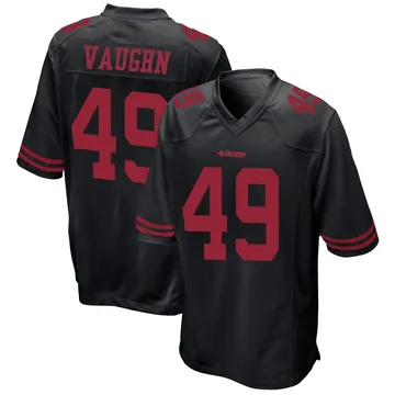 Youth Nike San Francisco 49ers Ke'Shawn Vaughn Black Alternate Jersey - Game