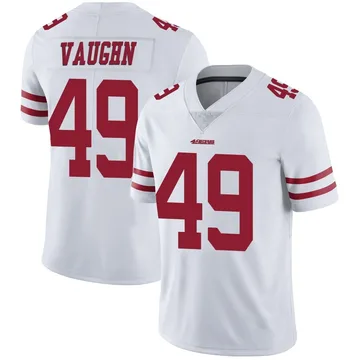 Youth Nike San Francisco 49ers Ke'Shawn Vaughn White Vapor Untouchable Jersey - Limited