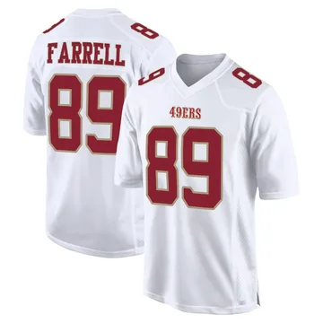 Youth Nike San Francisco 49ers Luke Farrell White Fashion Jersey - Game