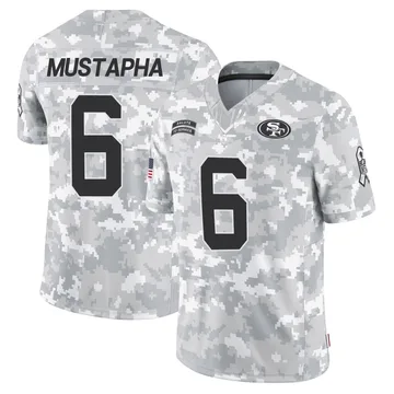 Youth Nike San Francisco 49ers Malik Mustapha Arctic Camo 2024 Salute to Service Jersey - Limited