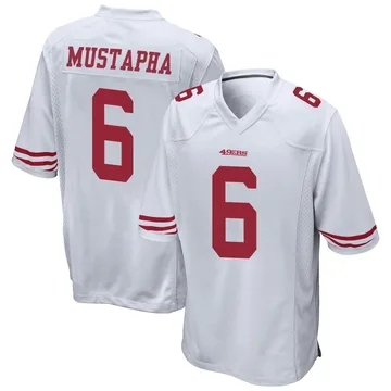 Youth Nike San Francisco 49ers Malik Mustapha White Jersey - Game
