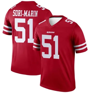 Youth Nike San Francisco 49ers Mariano Sori-Marin Scarlet Jersey - Legend