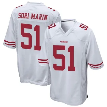 Youth Nike San Francisco 49ers Mariano Sori-Marin White Jersey - Game