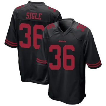 Youth Nike San Francisco 49ers Marques Sigle Black Alternate Jersey - Game