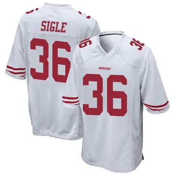 Youth Nike San Francisco 49ers Marques Sigle White Jersey - Game