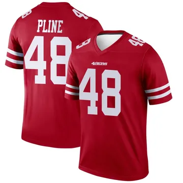Youth Nike San Francisco 49ers Mason Pline Scarlet Jersey - Legend