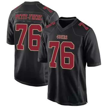 Youth Nike San Francisco 49ers Nicholas Petit-Frere Black Fashion Jersey - Game