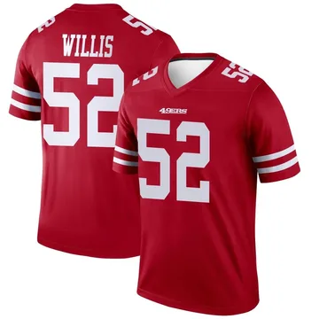 Youth Nike San Francisco 49ers Patrick Willis Scarlet Jersey - Legend