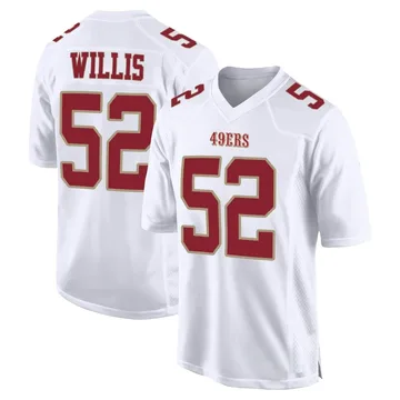 Youth Nike San Francisco 49ers Patrick Willis White Fashion Jersey - Game