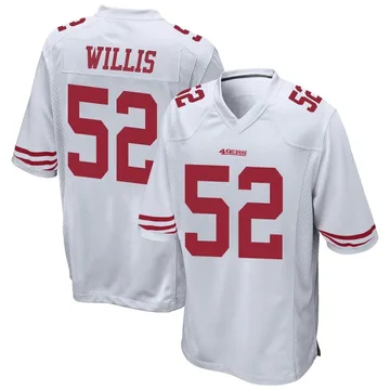 Youth Nike San Francisco 49ers Patrick Willis White Jersey - Game