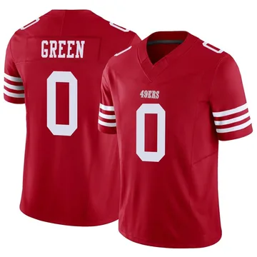 Youth Nike San Francisco 49ers Renardo Green Scarlet Vapor F.U.S.E. Jersey - Limited