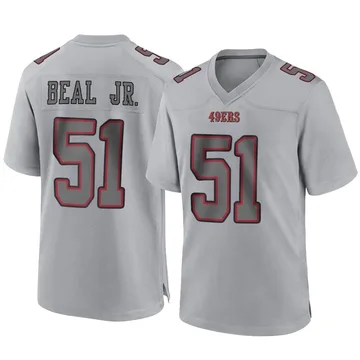 Youth Nike San Francisco 49ers Robert Beal Jr. Gray Atmosphere Fashion Jersey - Game