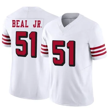 Youth Nike San Francisco 49ers Robert Beal Jr. White Alternate Vapor F.U.S.E. Jersey - Limited