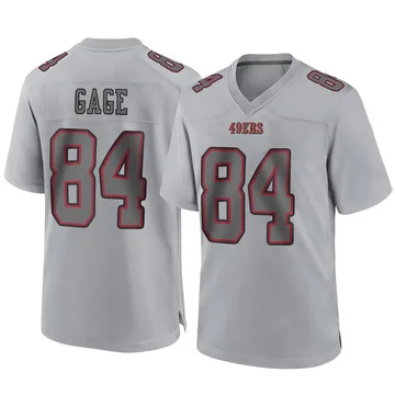 Youth Nike San Francisco 49ers Russell Gage Gray Atmosphere Fashion Jersey - Game