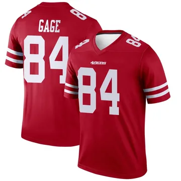 Youth Nike San Francisco 49ers Russell Gage Scarlet Jersey - Legend