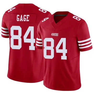 Youth Nike San Francisco 49ers Russell Gage Scarlet Vapor F.U.S.E. Jersey - Limited