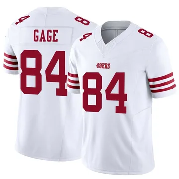 Youth Nike San Francisco 49ers Russell Gage White Vapor F.U.S.E. Jersey - Limited