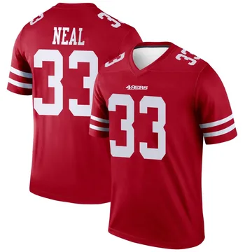 Youth Nike San Francisco 49ers Siran Neal Scarlet Jersey - Legend