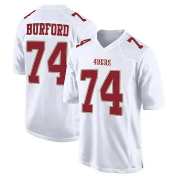 Youth Nike San Francisco 49ers Spencer Burford White Fashion Jersey - Game