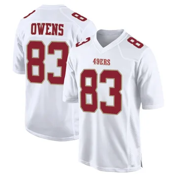 Youth Nike San Francisco 49ers Terique Owens White Fashion Jersey - Game